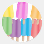 Seven Ice Pops Sticker