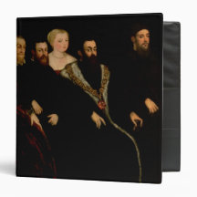 Seven members of the Soranzo Family Vinyl Binders