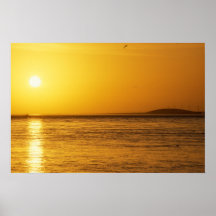 Seven Mile Bridge at Sunset Florida Keys Poster