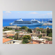 Seven Seas Mariner at Rhodes Poster