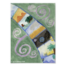 Seven Wonders Photo Print
