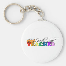 Seventh Grade Teacher Keychains