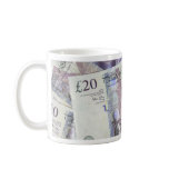 Several Pound Bills New British0 Pounds Money Mug