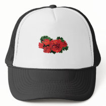 Several Red Geraniums