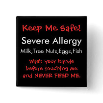 Severe Allergy Button
