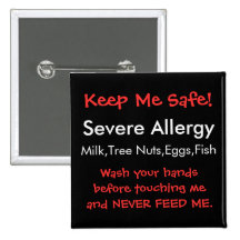 Severe Allergy Button