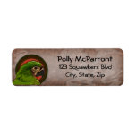 Severe Macaw Custom Return Address Label
