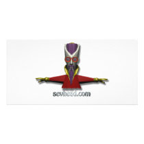 Sevhead Logo Customized Photo Card