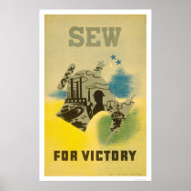 Sew For Victory WWII 1941 WPA Posters