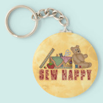 Sew Happy keychains