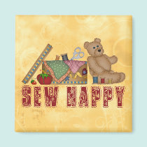 Sew Happy magnets