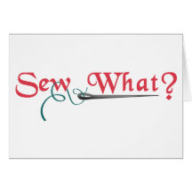 Sew What? Greeting Cards