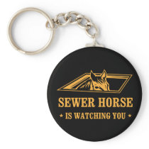 SewerHorse2 Keychain