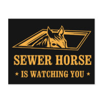 SewerHorse2 Post Cards