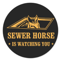 SewerHorse2 Sticker