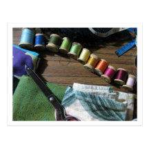 Sewing A Rainbow Post Cards