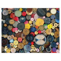 Sewing - Buttons - Bunch of Buttons Full Colour Flyer