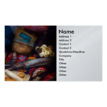 Sewing - Devoting to sewing Business Card Templates