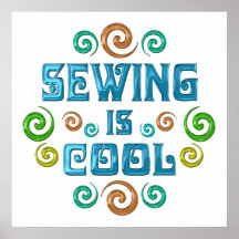 Sewing is Cool Print
