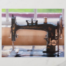 Sewing Machine - A stitch in time Personalized Flyer