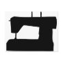 sewing machine postcard