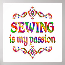 Sewing Passion Poster