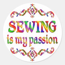 Sewing Passion Sticker