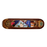 Sewing - Patchwork - Grandma's quilt Skate Board Decks