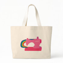 Sewing Rainbows Canvas Bag