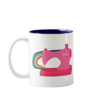 Sewing Rainbows Coffee Mugs