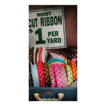 Sewing - Ribbon by the yard Photo Card Template