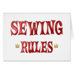 Sewing Rules Cards
