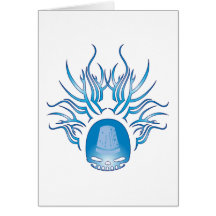 Sewing Skull Cards
