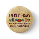Sewing Therapy buttons
