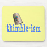 Sewing Thimble-ism Mouse Pad