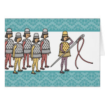 Sewing thimble needle thread army gift card