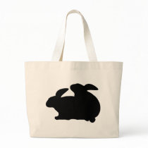 sex bunnies canvas bags