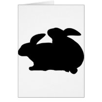 sex bunnies card