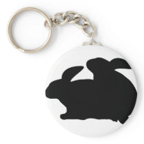 sex bunnies keychain
