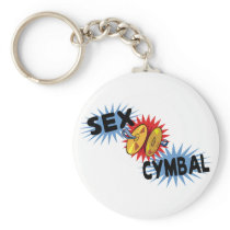 Sex Cymbal Key Chain