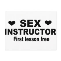 Sex instructor