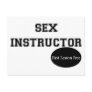 Sex Instructor Post Cards