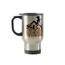 SEX IS THE ANSWER COFFEE MUGS