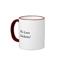 Sex-linked Chickens Quintet Coffee Mug