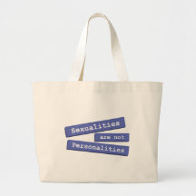Sexualities Are Not Personalities Bag 001