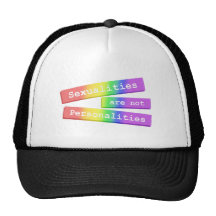 Sexualities Are Not Personalities Hat 003