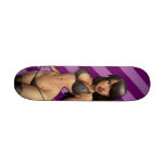 Sexy Asian Stripper Skateboard Mini