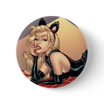 Sexy Bad Kitty with Stockings Pinup Girl by Al Rio