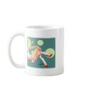 Sexy Blond Nurse, pulling up stockings by Al Rio mugs