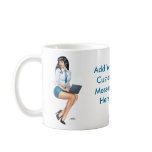 Sexy Business Woman 2 Customizable Mug by Al Rio